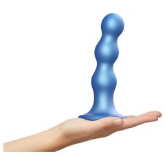 Strap-on-me Balls L - Ball-based Dildo with Stand (Blue)