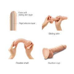   Strap-on-me S - Two-layer, Stand-up Realistic Dildo (Natural)