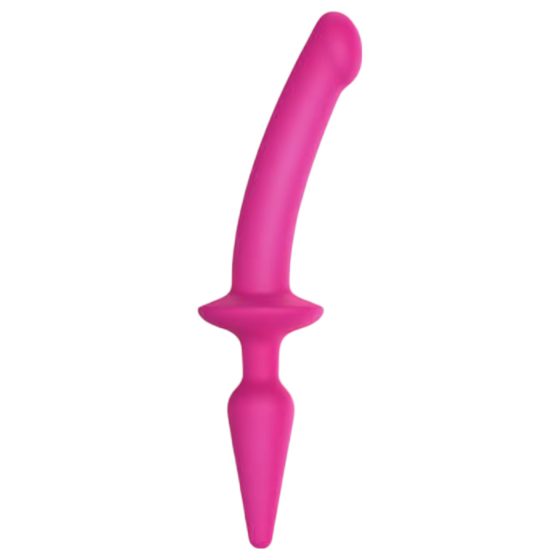 / Strap-on-me Switch Semi-Realistic S - 2-in-1 Silicone Dildo (Pink)