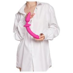   Strap-on-me Switch Semi-Realistic S - 2-in-1 Silicone Dildo (Pink)