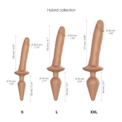   Strap-on-Me Switch Realistic S - 2-in-1 Silicone Dildo (Natural)