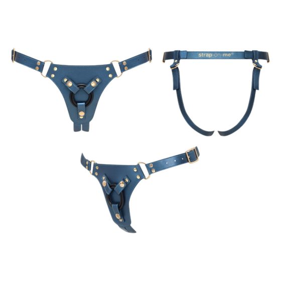 Strap-on-me Generous - Strap-on Harness - XS-XXL (Blue)