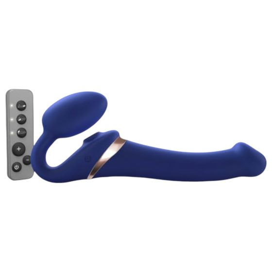 Strap-On-Me M - Attachable Air Wave Vibrator (Blue)