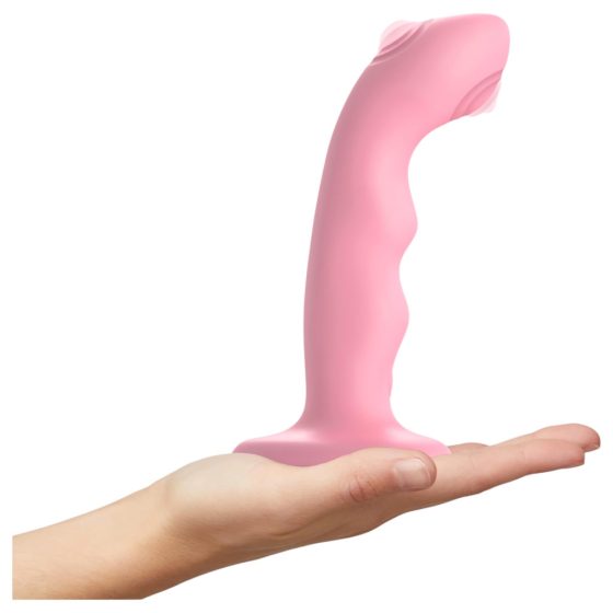 Strap-on-me M - Waterproof G-spot Vibrator (Pink)