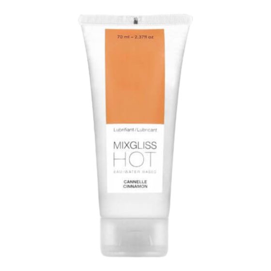 Mixgliss Hot - Warming Water-Based Lubricant - Cinnamon (70ml)