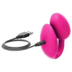   Love to Love Wonderlove - rechargeable, radio 2in1 clitoral vibrator (pink)