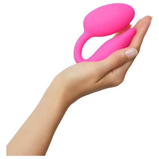 Love to Love Wonderlove - rechargeable, radio 2in1 clitoral vibrator (pink)