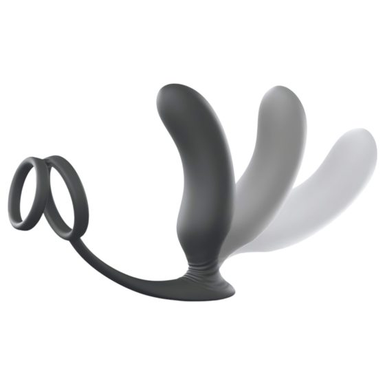 Love to Love - Rechargeable Radio Prostate Vibrator with Ring (Black)