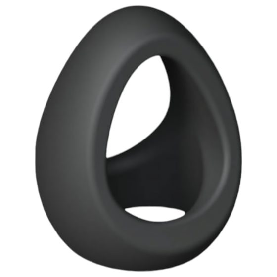 Love to Love Flux - silicone penis ring (black)