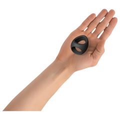 Love to Love Flux - silicone penis ring (black)