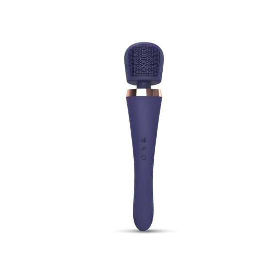 Love to Love Brush Crush - Rechargeable Massage Vibrator (Blue)