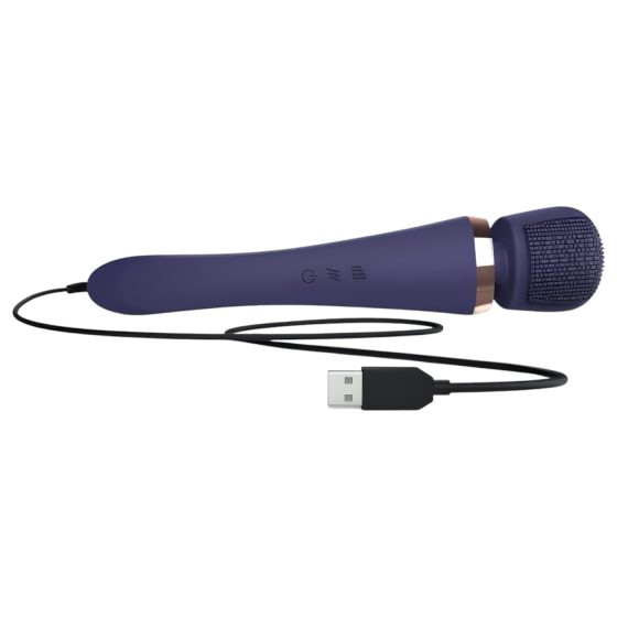 Love to Love Brush Crush - Rechargeable Massaging Vibrator (Blue)