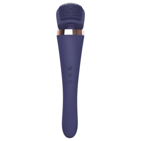 Love to Love Brush Crush - Rechargeable Massaging Vibrator (Blue)