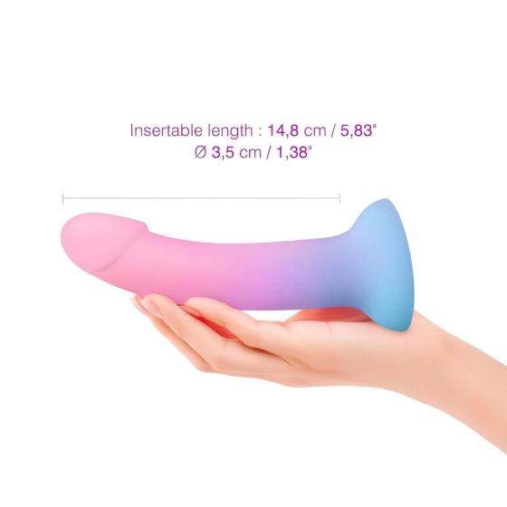 Dildolls Utopia - Silicone Suction Cup Dildo (Colorful)