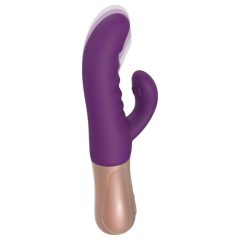   Love to Love Sassy Bunny - rechargeable, thrusting-pulsating vibrator (purple)