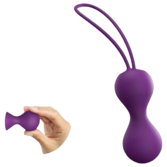 Love to Love Joia - Silicone Ben Wa Ball Duo (Purple)