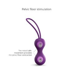 Love to Love Joia - Silicone Kegel Balls Duo (Purple)