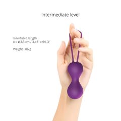 Love to Love Joia - Silicone Kegel Balls Duo (Purple)