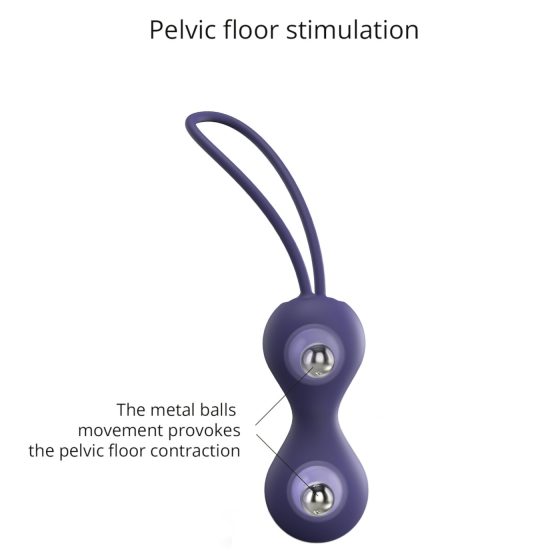 Love to Love Joia - Purple Kegel Ball Duo