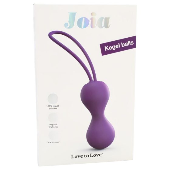 Love to Love Joia - Purple Kegel Ball Duo