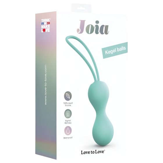 Love to Love Joia Silicone Kegel Balls Duo (Mint)