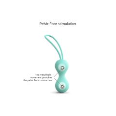 Love to Love Joia Silicone Kegel Balls Duo (Mint)