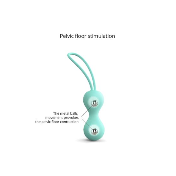 Love to Love Joia Silicone Kegel Balls Duo (Mint)