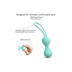 Love to Love Joia Silicone Kegel Balls Duo (Mint)