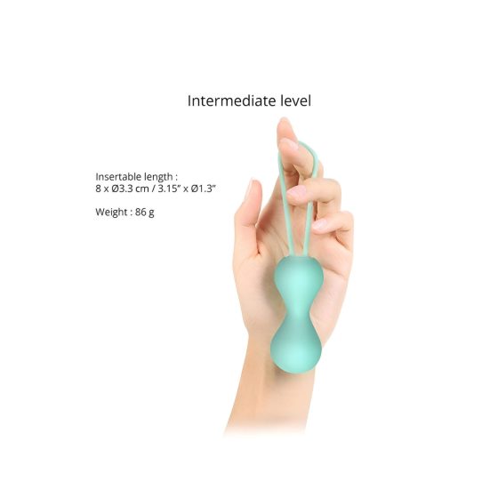 Love to Love Joia Silicone Kegel Balls Duo (Mint)