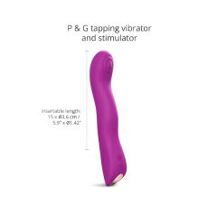   Love to Love Swap - Rechargeable, Pulsating G-Spot Vibrator (Purple)