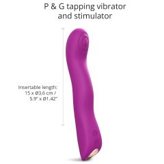   Love to Love Swap - Rechargeable Pulsating G-Spot Vibrator (Purple)