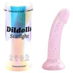 Starlight Dildo with Base - Starry (Pink)