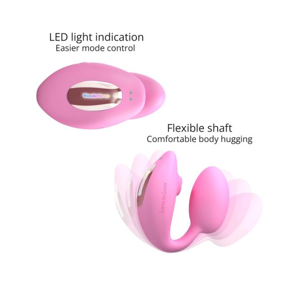 Love to Love Wonderlover - Clitoral and G-spot Vibrator (Pink)