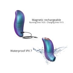   Love to Love Believer - Rechargeable, Waterproof Clitoral Stimulator (Metallic Turquoise)