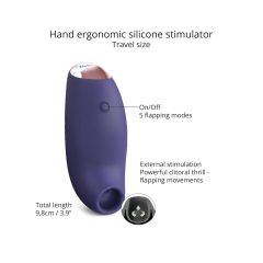   Love to Love Believer - Rechargeable, Waterproof Clitoral Stimulator (Purple)