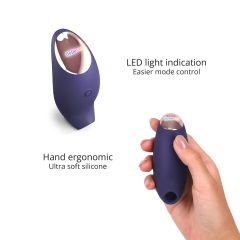   Love to Love Believer - Rechargeable, Waterproof Clitoral Stimulator (Purple)