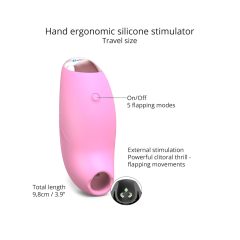   Love to Love Beliver - Rechargeable, Waterproof Clitoral Stimulator (Pink)