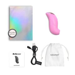   Love to Love Believer - waterproof clitoral stimulator (pink)