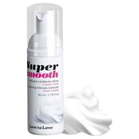 Love to Love Super Smooth Water-Based Lubricant Foam (50ml)