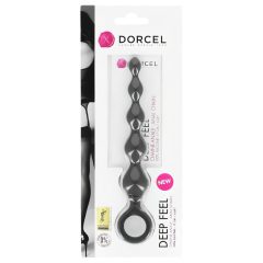 Marc Dorcel Deep Feel - Beaded Anal Dildo (Black)