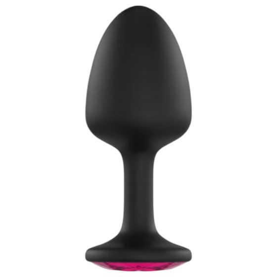 Dorcel Geisha Ruby L Plug - Pink Gem Anal Dildo (Black)