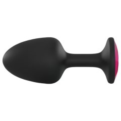 Dorcel Geisha Ruby L Plug - Pink Gem Anal Dildo (Black)