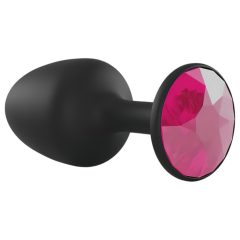 Dorcel Geisha Ruby L Plug - Pink Gem Anal Dildo (Black)