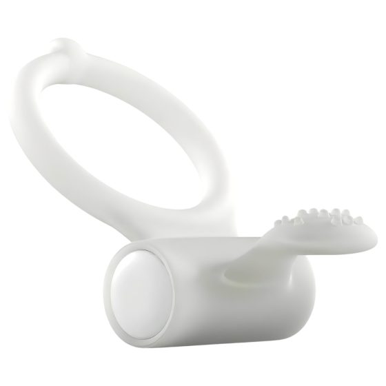 Dorcel - Phosphorescent Vibrating Penis Ring (White)