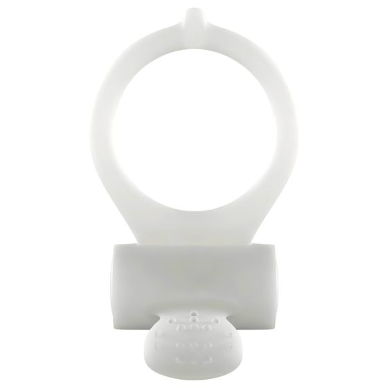 Dorcel - Glow-in-the-Dark Vibrating Cock Ring (White)