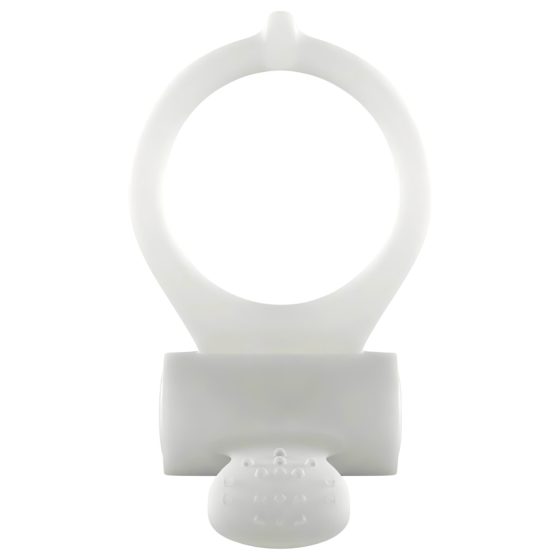 Dorcel - Phosphorescent Vibrating Penis Ring (White)