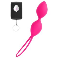   Dorcel Divine Balls - Rechargeable, Wireless Vibrating Kegel Balls (Pink)