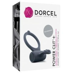   Dorcel Power Clit Plus - Rechargeable Vibrating Cock Ring (Black)