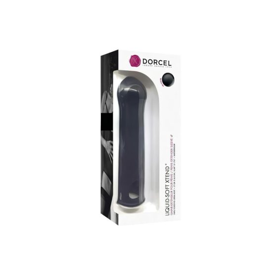 Dorcel Liquid-soft Xtend - Penis Sleeve (Black)