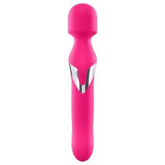   Dorcel Dual Orgasms - Rechargeable 2-in-1 Massage Vibrator (Pink)